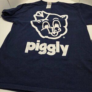 Dark Blue Piggly Wiggly Youth Large Tee